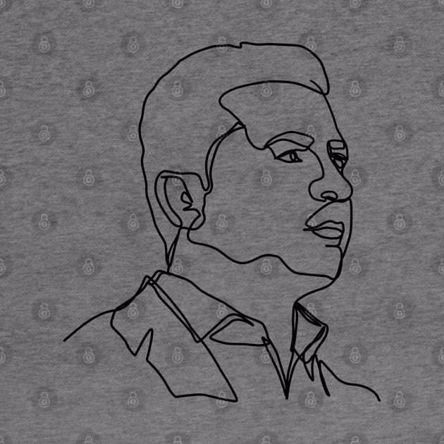 Volodymyr Zelenskyy One Line Art by ShopBuzz